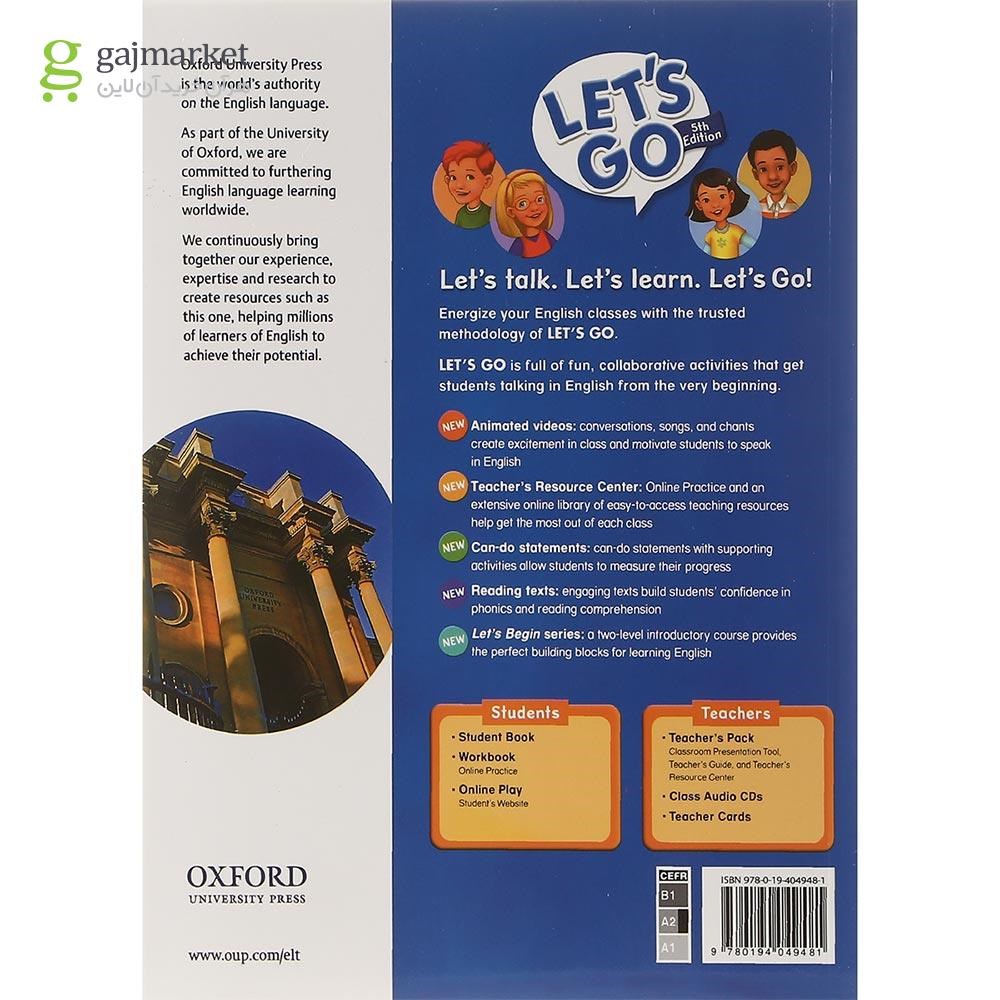 تصویر از Let's Go 3 Fifth Edition Student book + Workbook