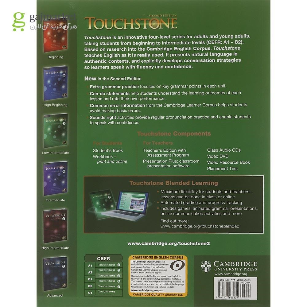 تصویر از Touchstone 3 Second Edition Student's Book + Workbook
