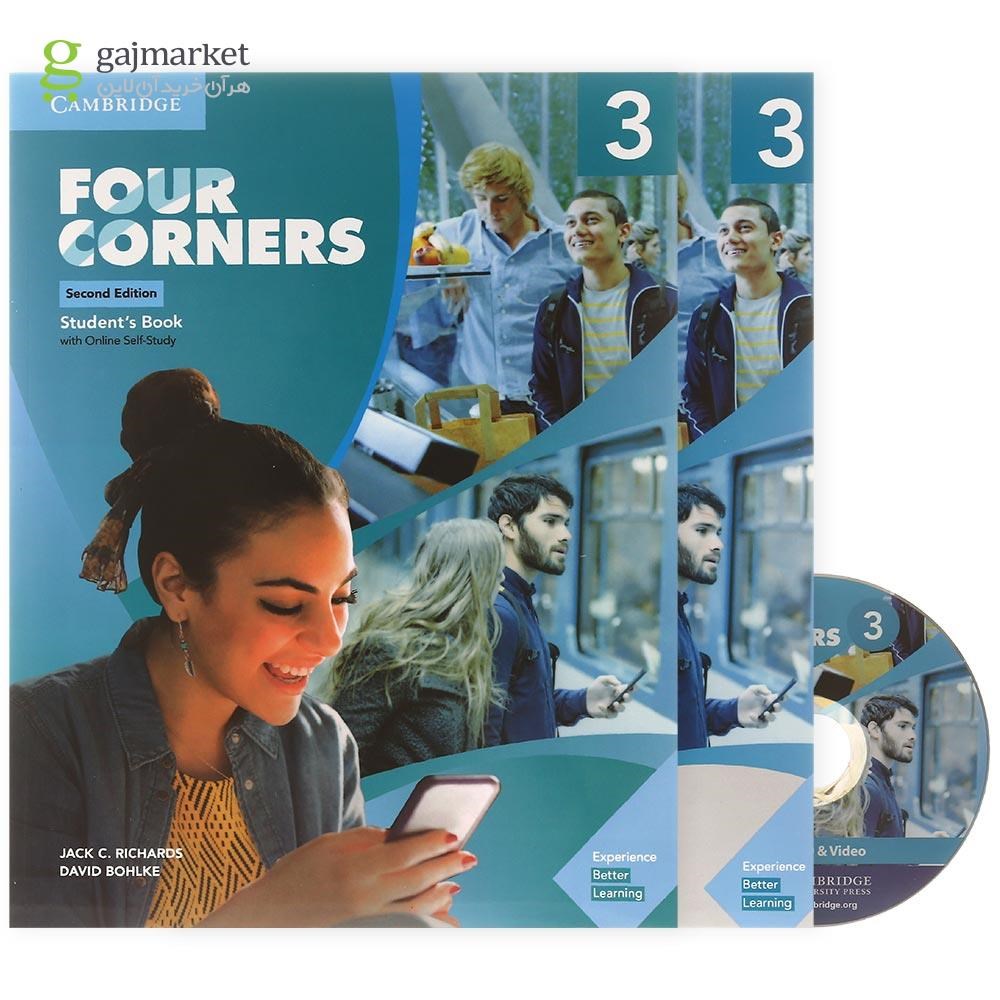 تصویر از Four Corners 3 Second Edition Student's Book + Workbook
