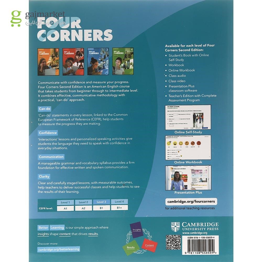 تصویر از Four Corners 3 Second Edition Student's Book + Workbook