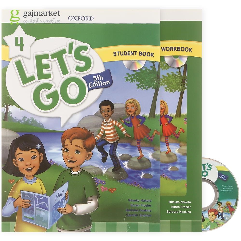 تصویر از Let's Go 4 Fifth Edition Student Book + Workbook