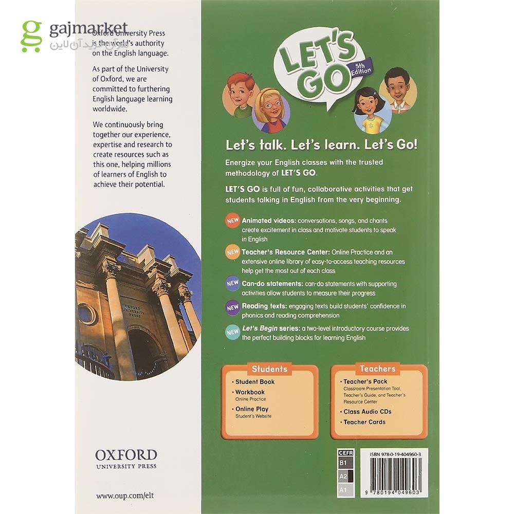 تصویر از Let's Go 4 Fifth Edition Student Book + Workbook