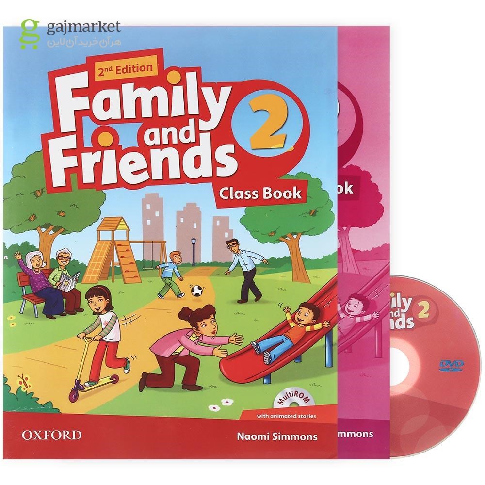 تصویر از Family and Friends 2 Second Edition Class Book + Workbook