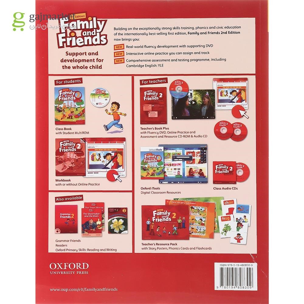 تصویر از Family and Friends 2 Second Edition Class Book + Workbook