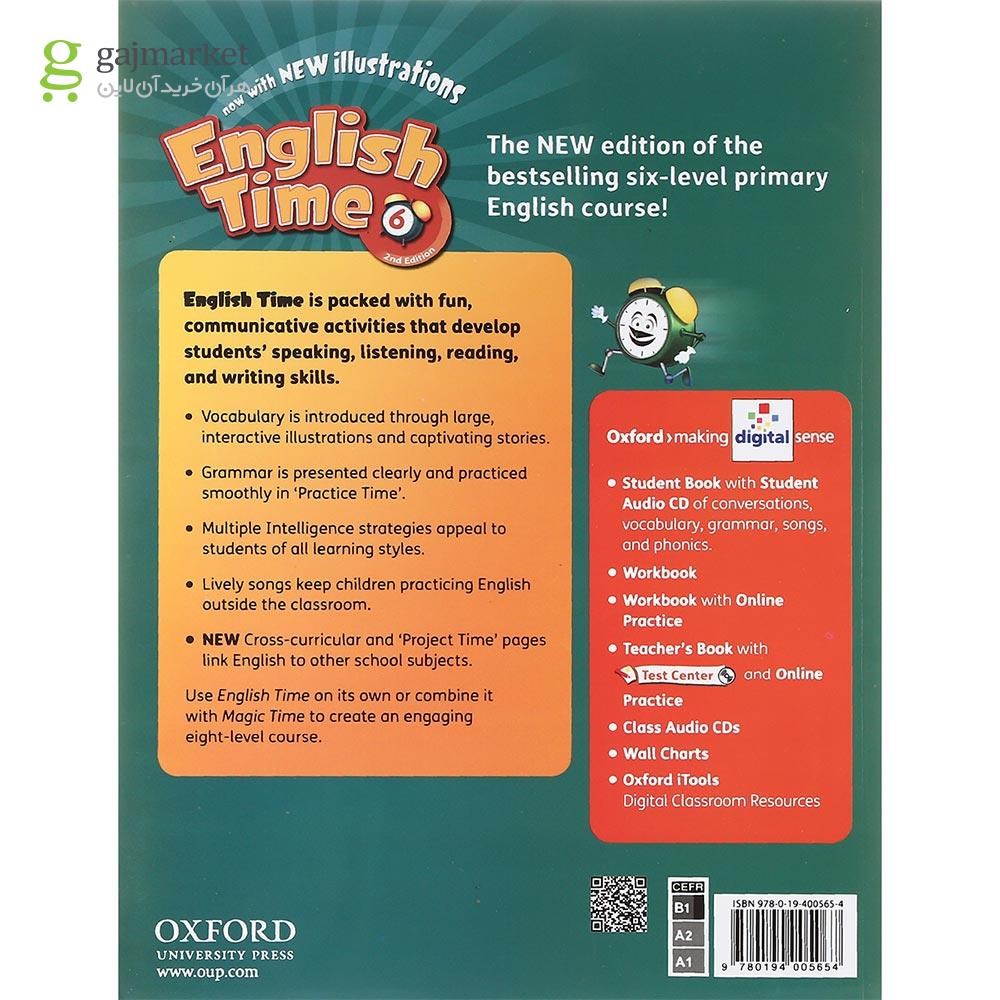 تصویر از English Time 6 Second Edition Student Book + Workbook