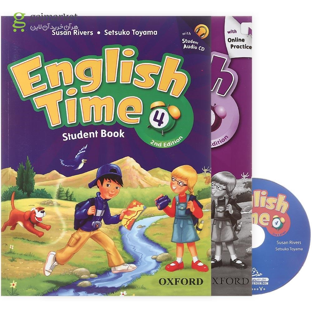 تصویر از English Time 4 Second Edition Student's Book + Workbook
