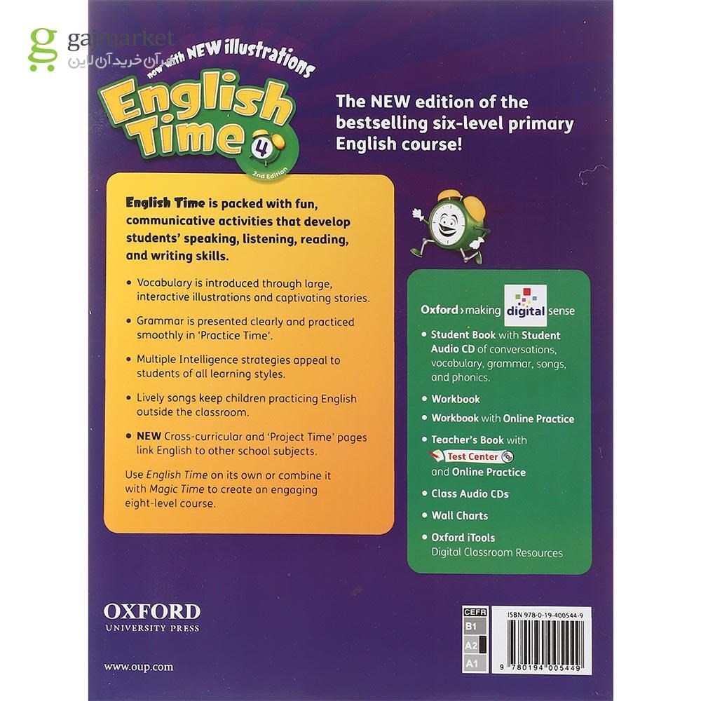 تصویر از English Time 4 Second Edition Student's Book + Workbook