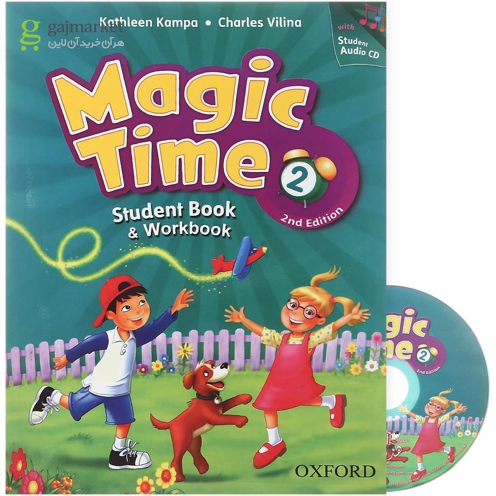 تصویر از Magic Time 2 Second Edition Student's Book + Workbook