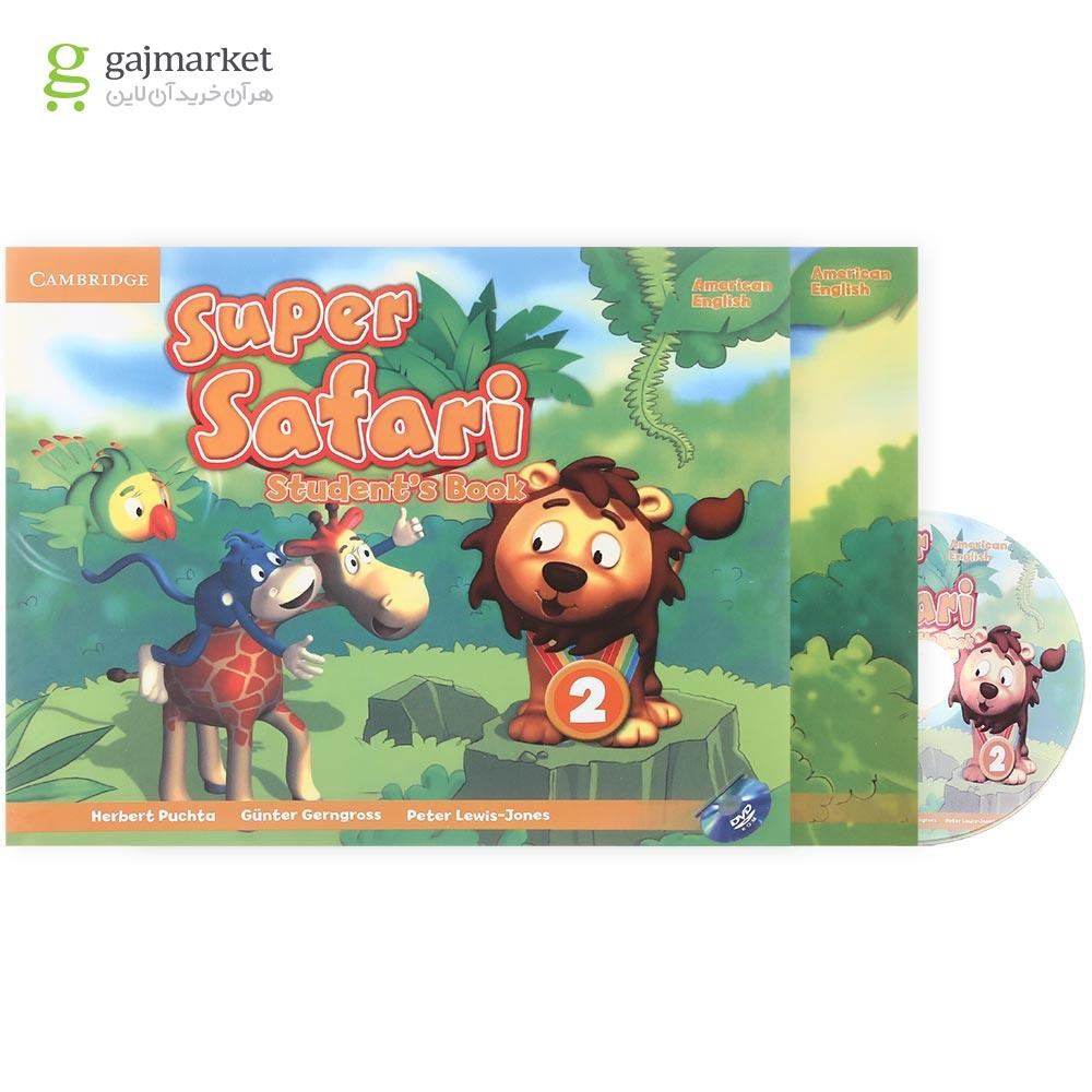 تصویر از American Super Safari 2 Student's Book + Workbook