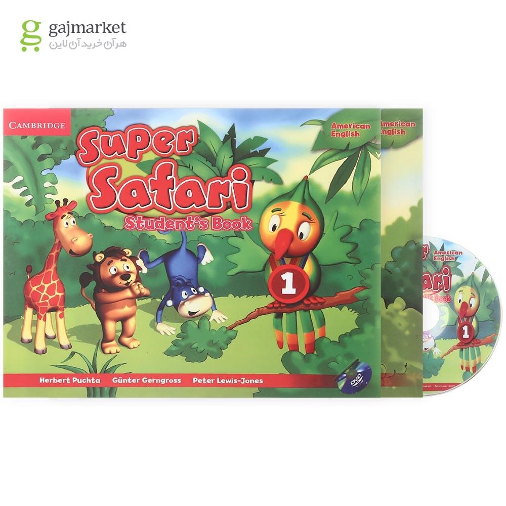 تصویر از American Super Safari 1 Student's Book + Workbook