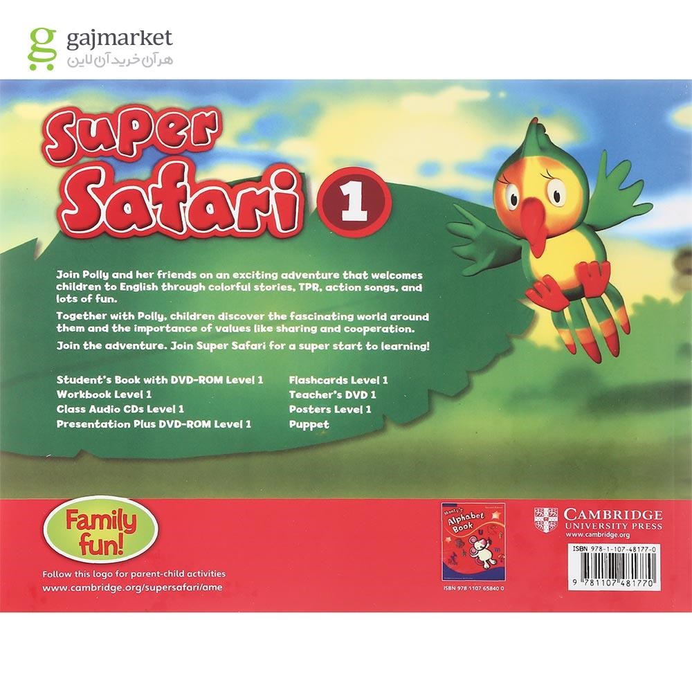 تصویر از American Super Safari 1 Student's Book + Workbook