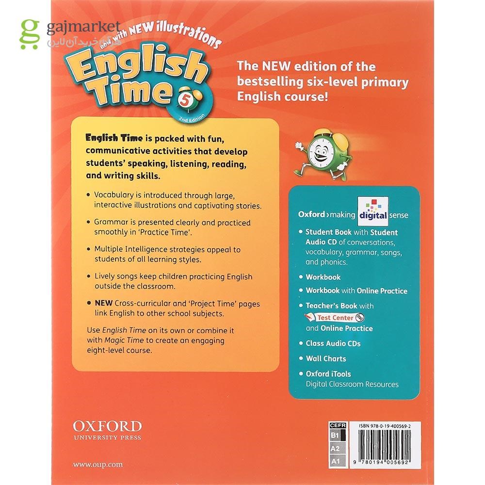 تصویر از English Time 5 Second Edition Student Book + Workbook