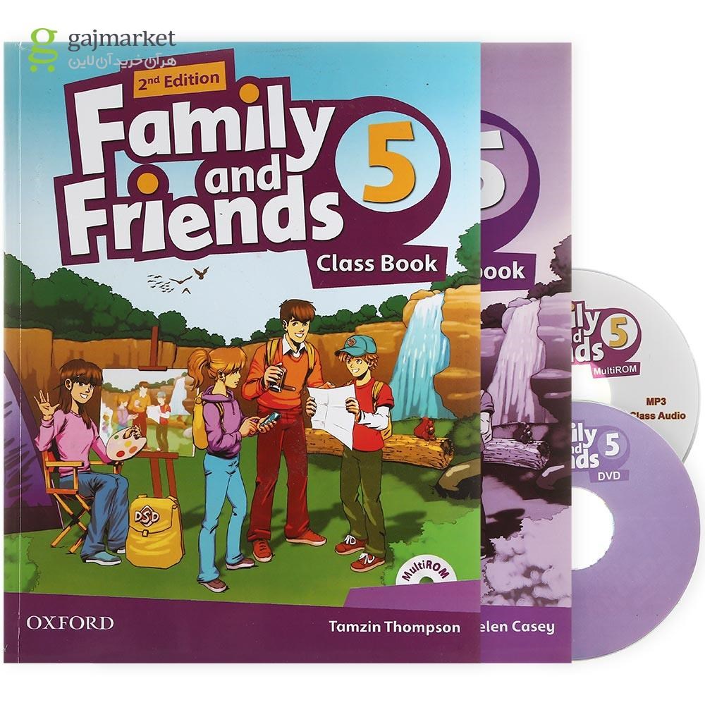 تصویر از Family and Friends 5 Second Edition Class Book + Workbook