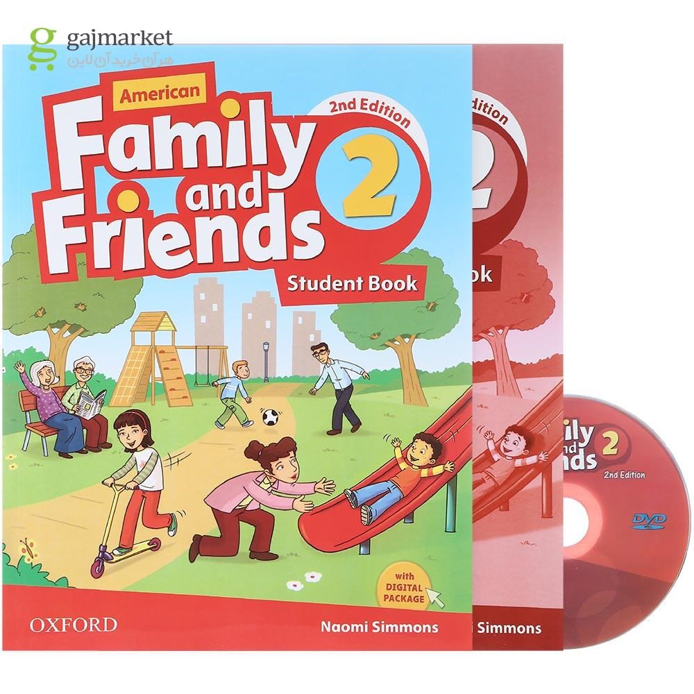 تصویر از American Family and Friends 2 Second Edition Student's Book + Workbook
