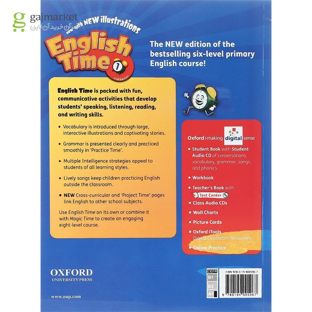 تصویر از English Time 1 Second Edition Student Book + Workbook