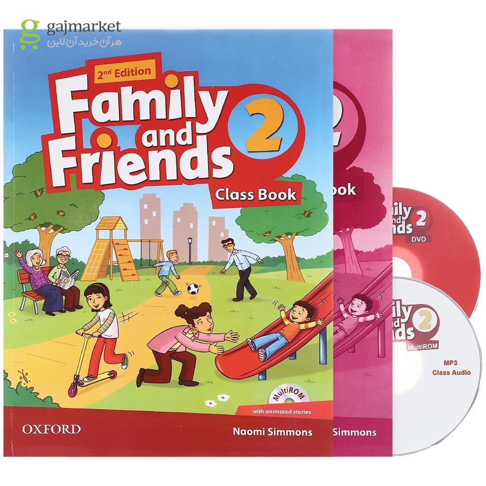 تصویر از Family and Friends 2 Second Edition Class Book + Workbook