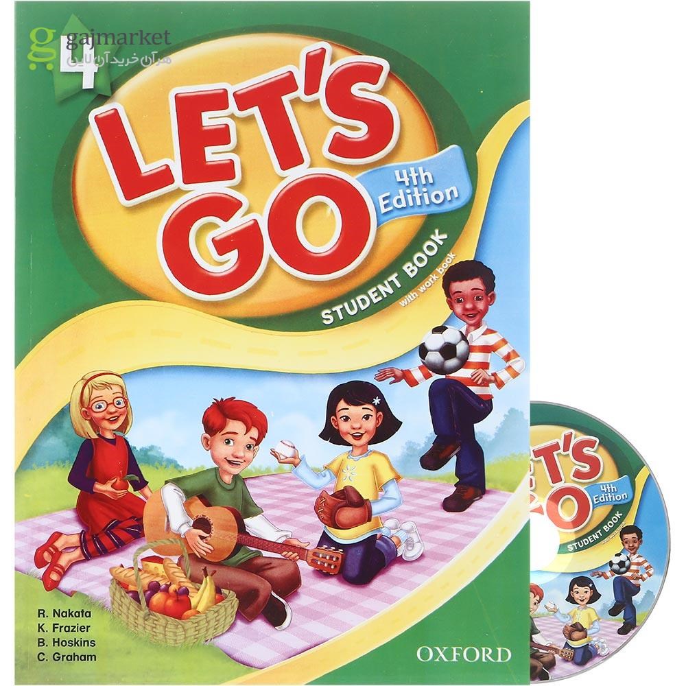 تصویر از Let's Go 4 Fourth Edition Student Book + Workbook
