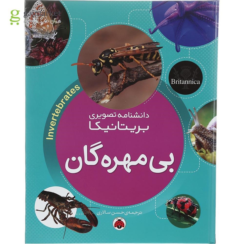 تصویر از کتاب بی مهره گان مجموعه دانشنامه تصویری بریتانیکا