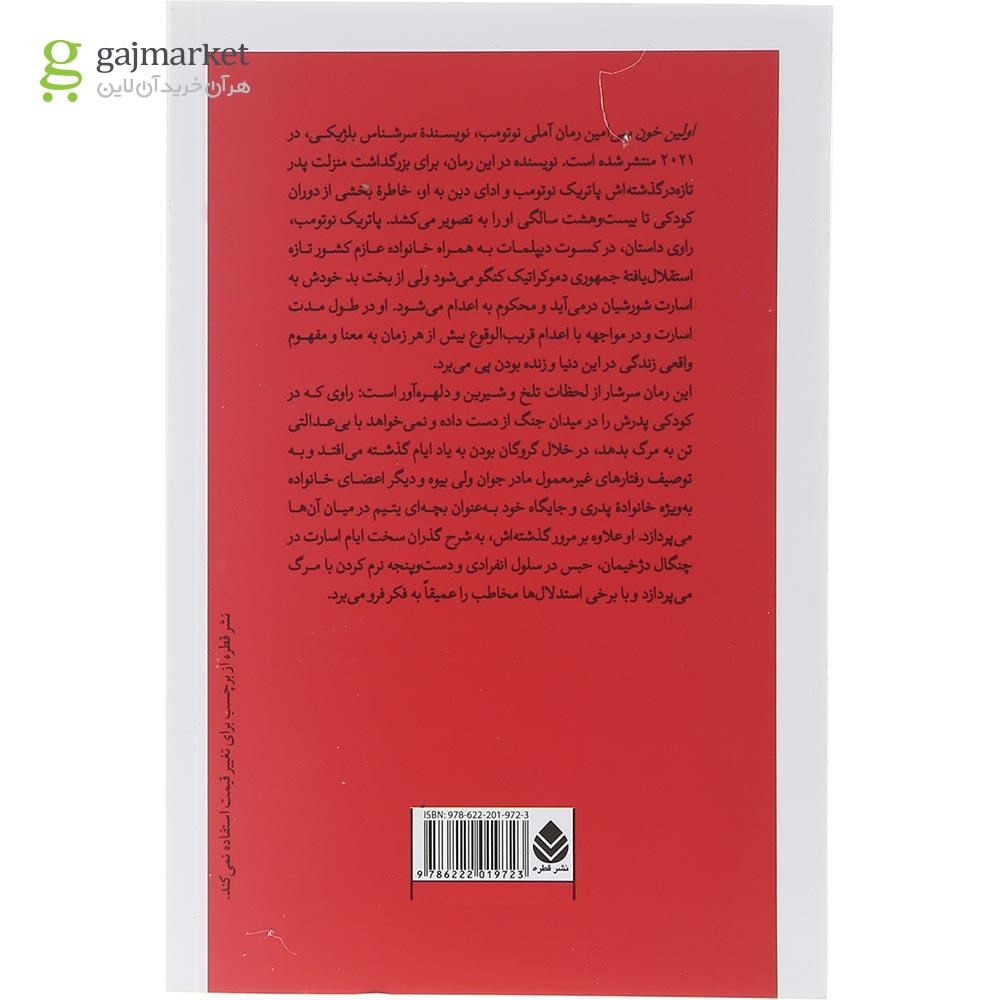 صفحات داخلی کتاب اولین خون آملی نوتومب