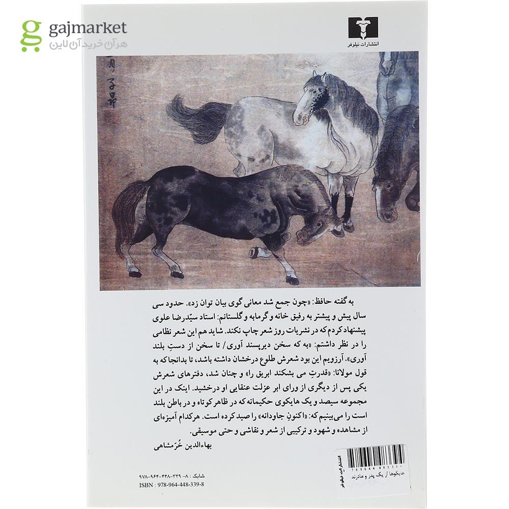 تصویر از کتاب هایکوها از یک پدر و مادرند