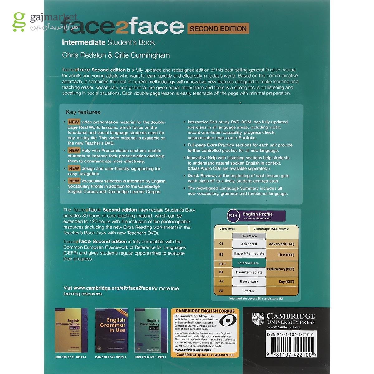 تصویر از Face2Face Intermediate Second Edition Student's Book + Workbook