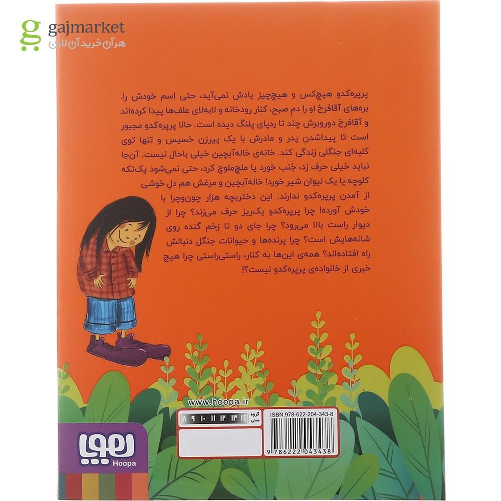 تصویر از کتاب پرپره کدو و رویاهای تمشکی مجموعه پری سر به هوا جلد 3