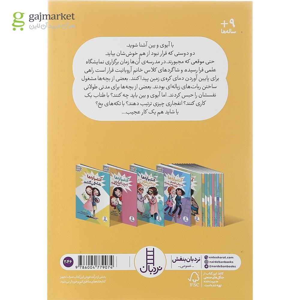 تصویر از کتاب آتشپاره ها چه فکر بکری در سر دارند مجموعه آیوی و بین