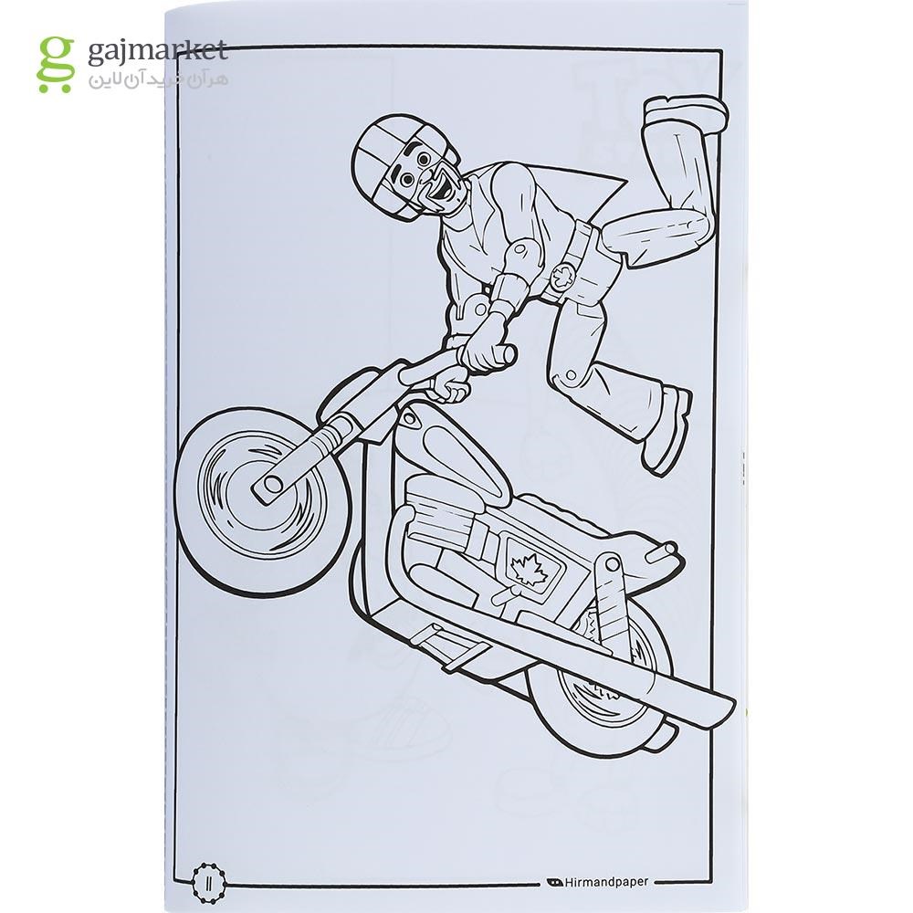 تصویر از دفتر رنگ آمیزی 20 برگ هیرمندپیپر طرح Toy Story