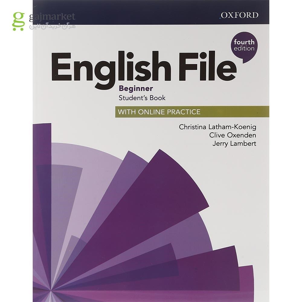 تصویر از English File Beginner Fourth Edition Student's Book + Workbook