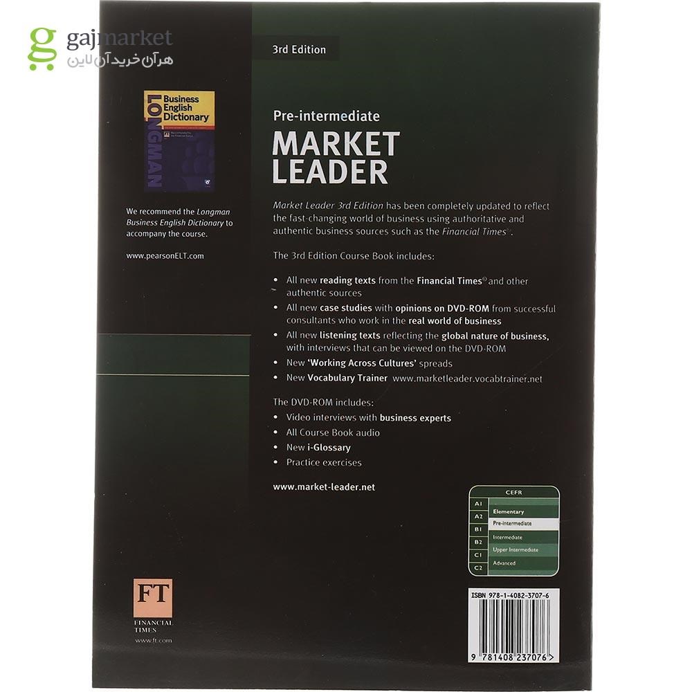 تصویر از  Market Leader Pre-Intermediate Third Edition Student's Book + Workbook
