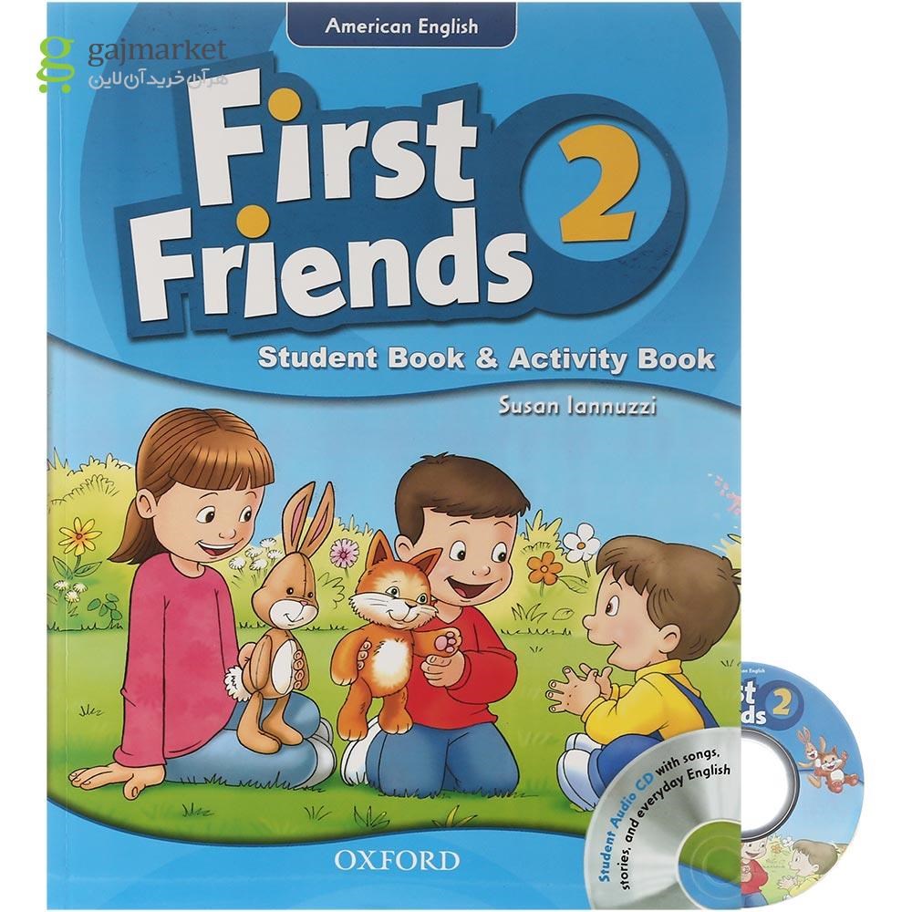 تصویر از American First Friends 2 Student's Book + Activity Book
