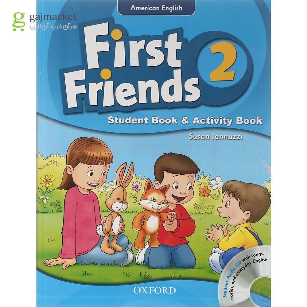 تصویر از American First Friends 2 Student's Book + Activity Book