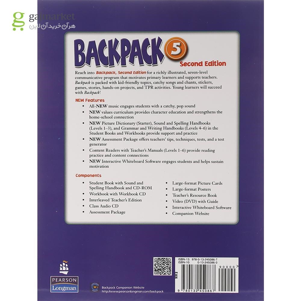 تصویر از Backpack 5 Second Edition Student's Book + Workbook