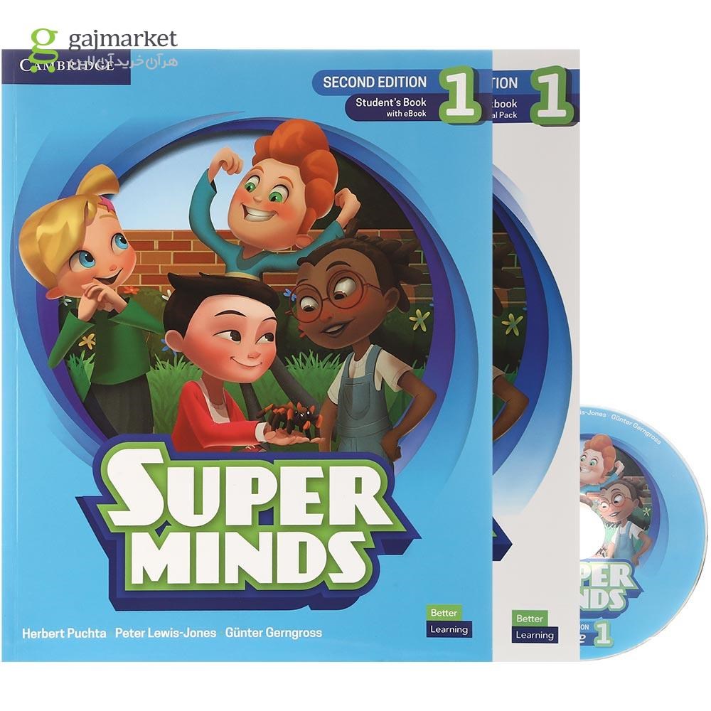 تصویر از Super Minds 1 Second Edition Student's Book + Workbook