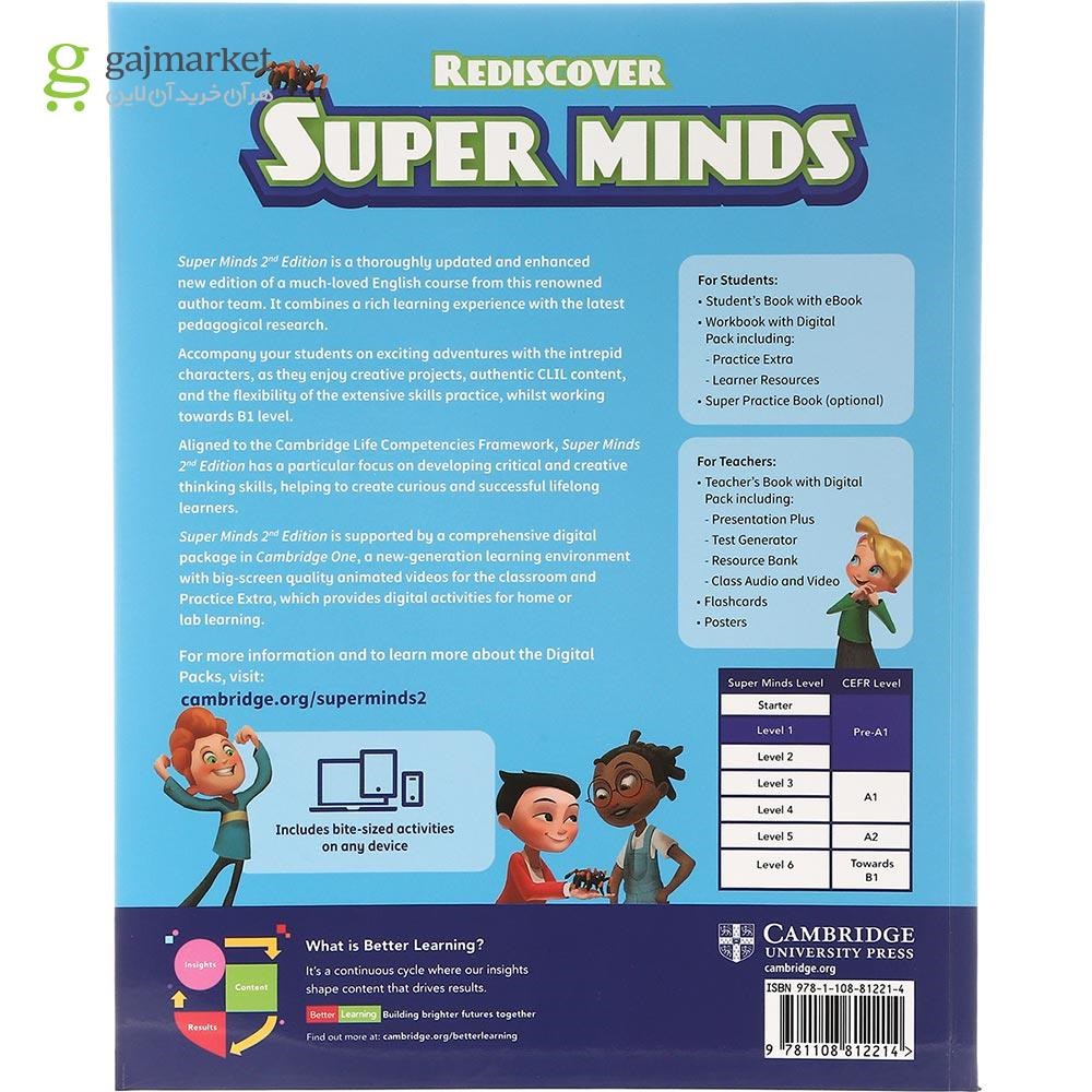 تصویر از Super Minds 1 Second Edition Student's Book + Workbook