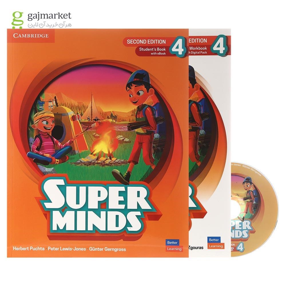 تصویر از Super Minds 4 Second Edition Student's Book + Workbook