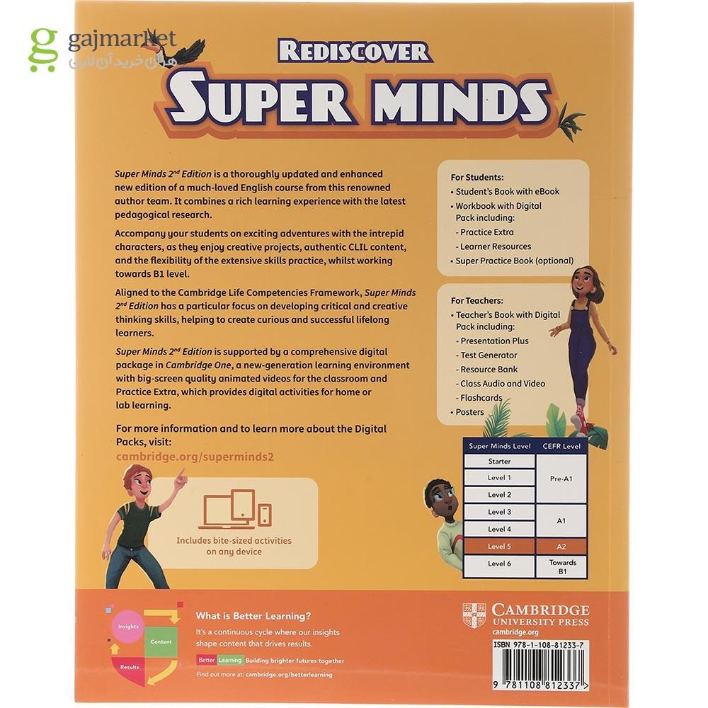 تصویر از Super Minds 5 Second Edition Student's Book + Workbook