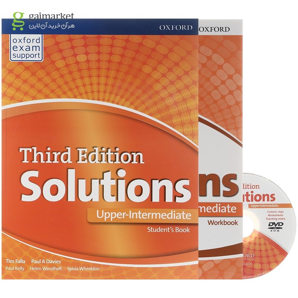 تصویر از Solutions Upper-Intermediate Third Edition Student's Book +Workbook