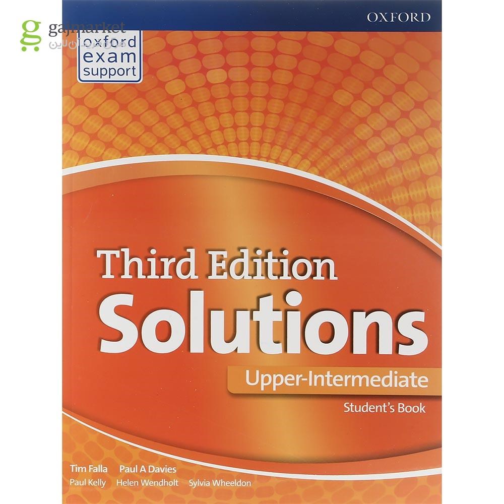 تصویر از Solutions Upper-Intermediate Third Edition Student's Book +Workbook