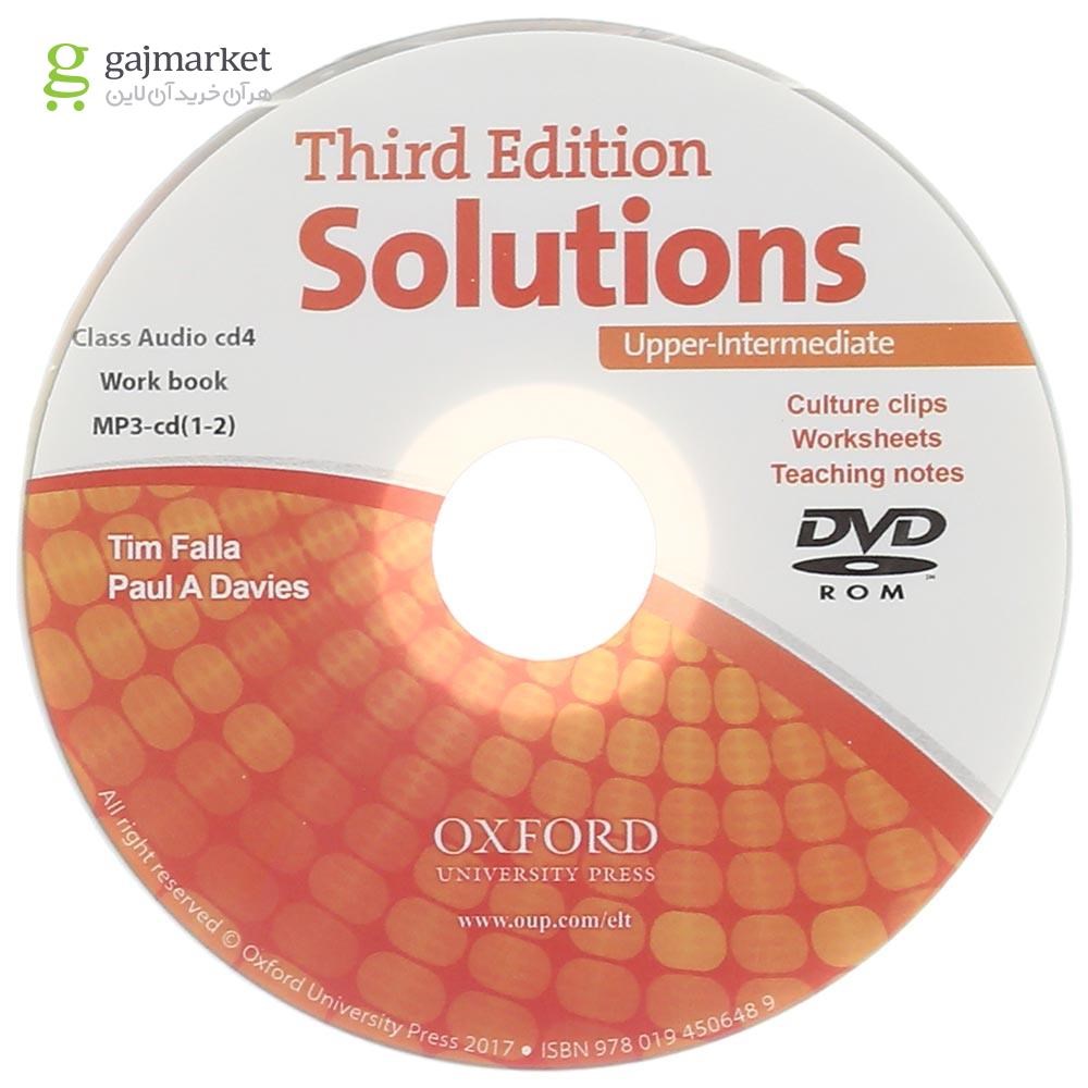تصویر از Solutions Upper-Intermediate Third Edition Student's Book +Workbook