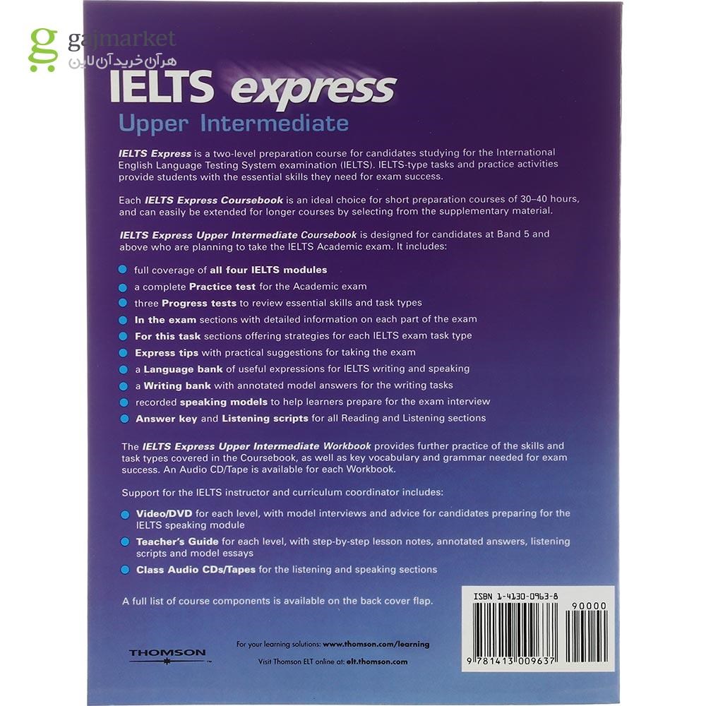 تصویر از IELTS Express Upper Intermediate Coursebook + Workbook