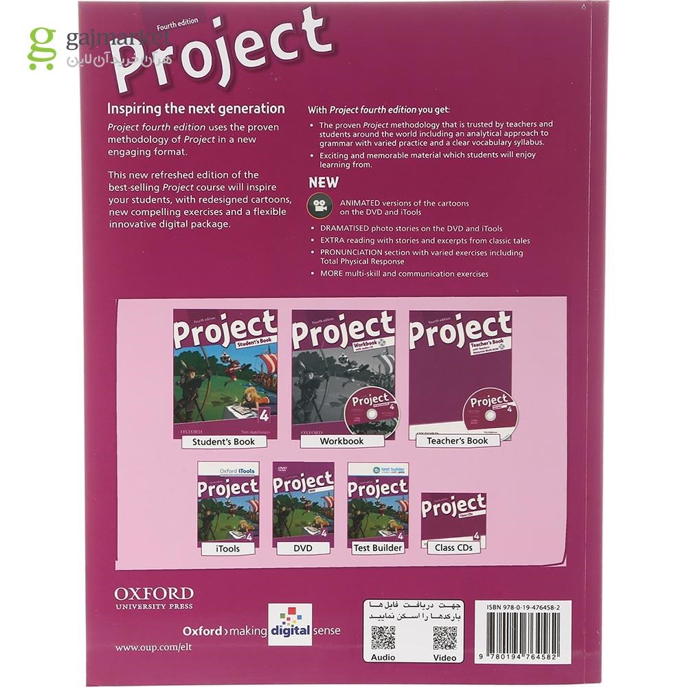 تصویر از Project 4 Fourth Edition Student's Book + Workbook