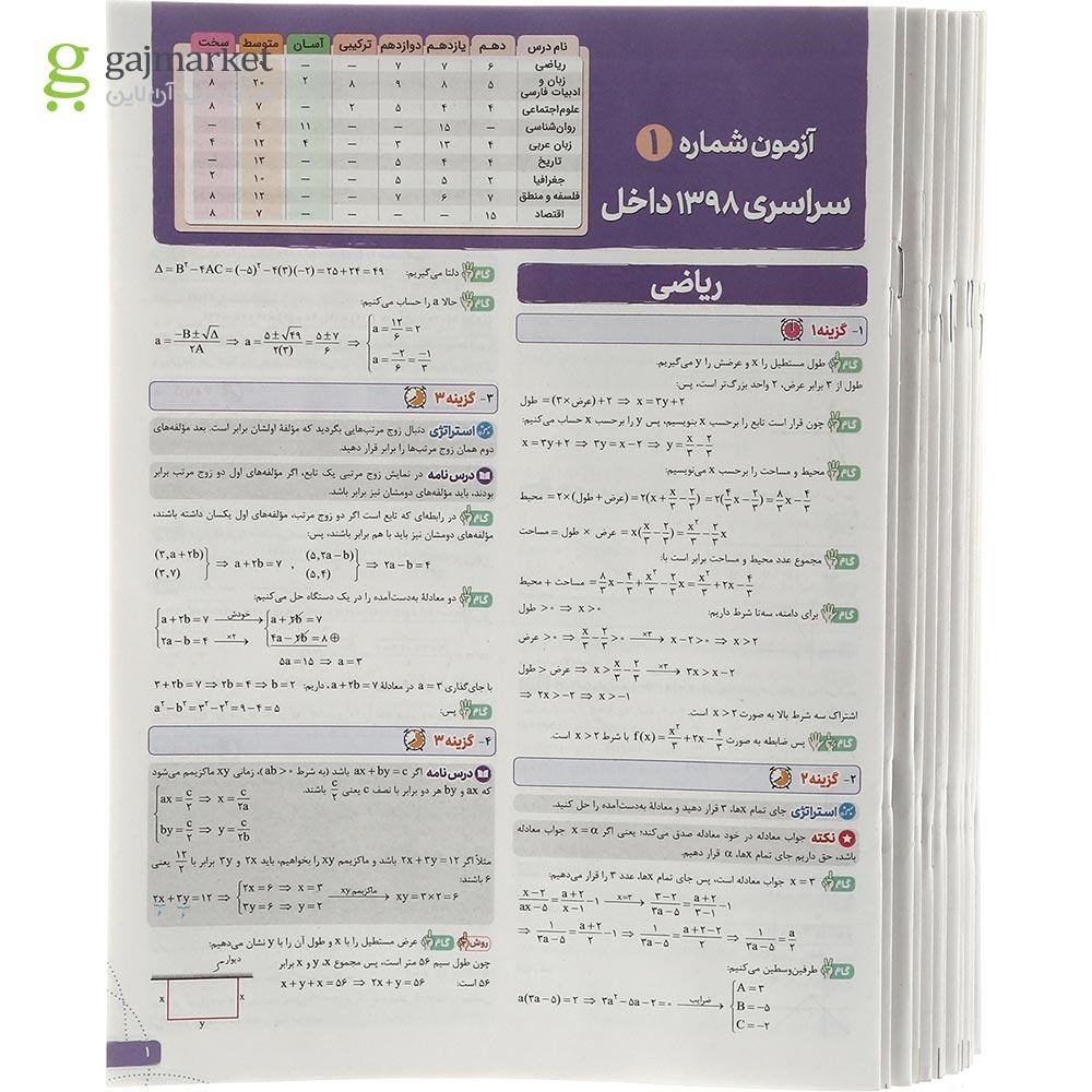 تصویر از کتاب چند کنکور جامع کنکور انسانی جلد 2 برای کنکور تیر 1403 انتشارات خیلی سبز سال چاپ 1403