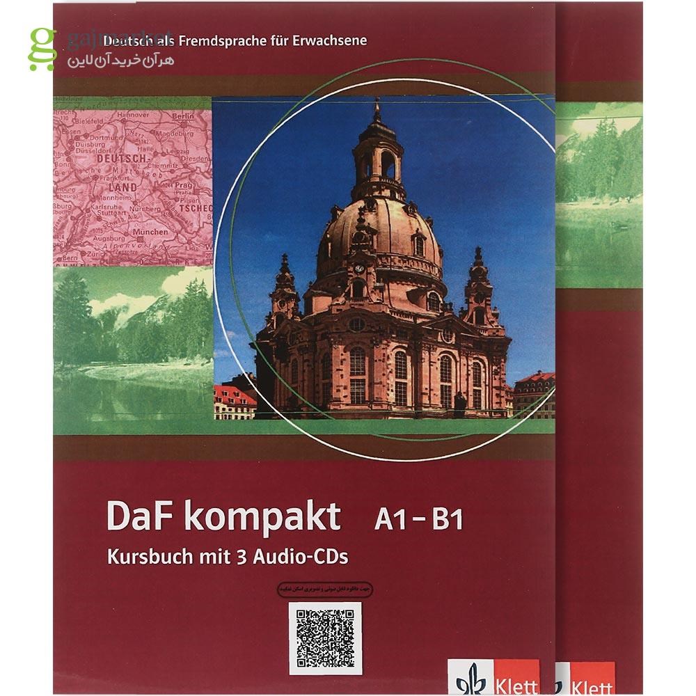 تصویر از Daf Kompakt A1-B1 Kursbuch + Arbeitsbuch