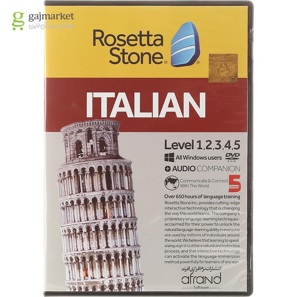 تصویر از Rosetta Stone Italian Level 1-5 DVD