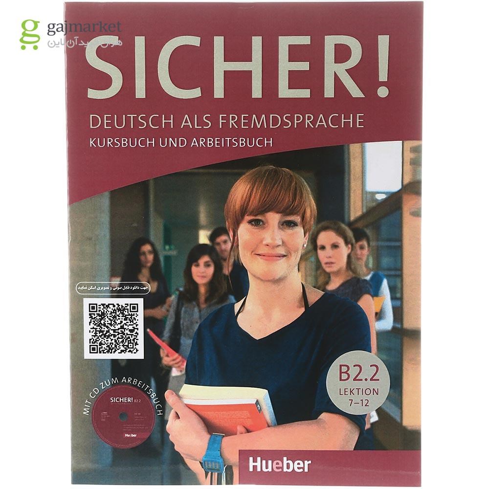 تصویر از Sicher B2.2 Lektion 7-12 Kursbuch + Arbeitsbuch