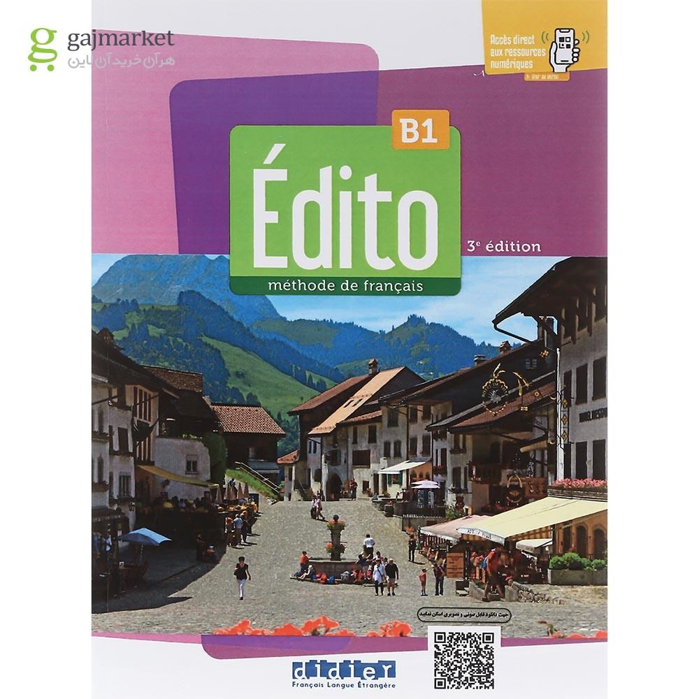 تصویر از Edito B1 3e edition Livre de L'eleve + Cahier d'activites