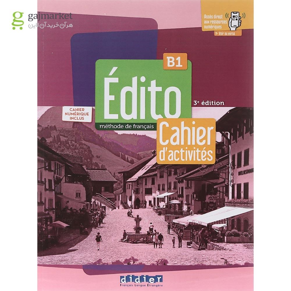 تصویر از Edito B1 3e edition Livre de L'eleve + Cahier d'activites