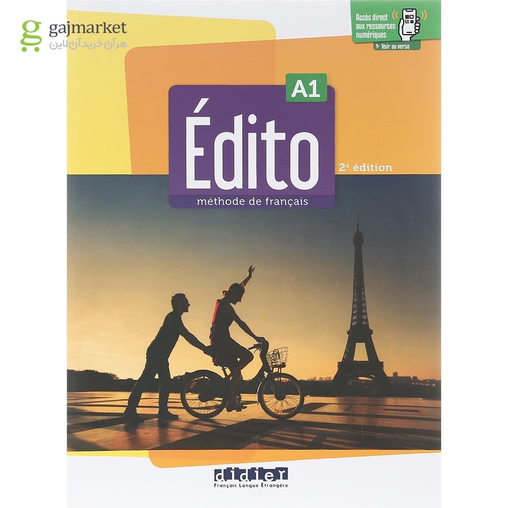 تصویر از Edito A1 2e edition Livre de L'eleve + Cahier d'activites