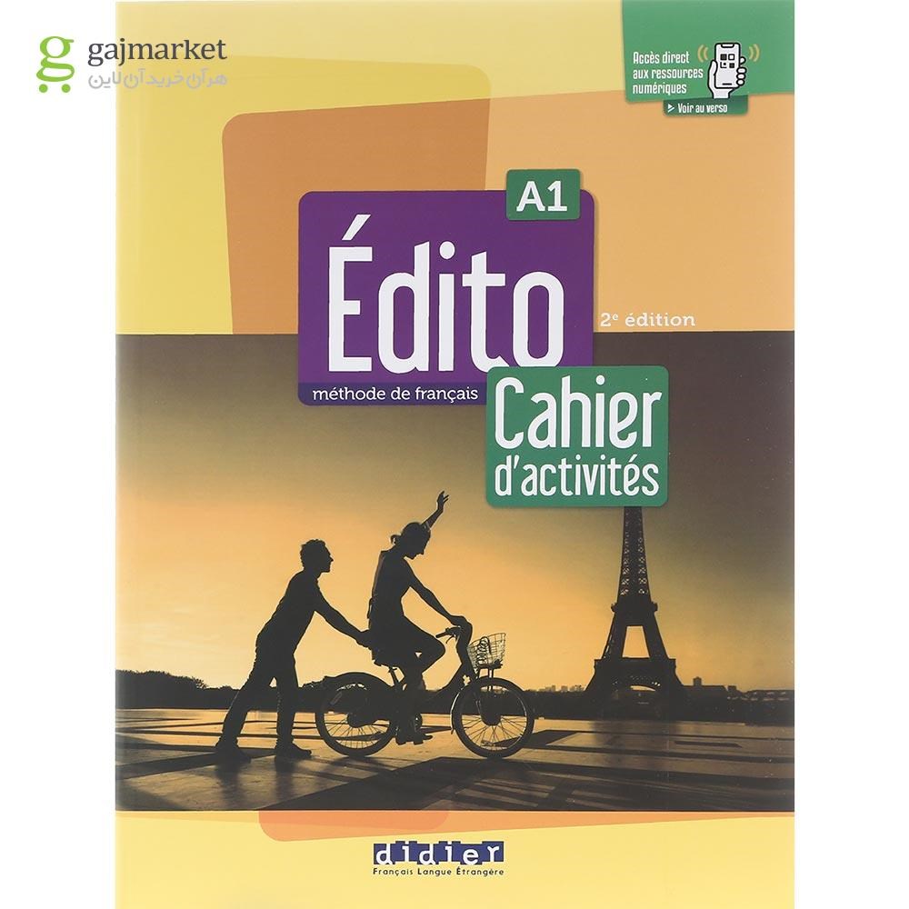 تصویر از Edito A1 2e edition Livre de L'eleve + Cahier d'activites